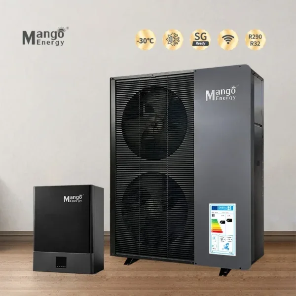 Air to Water Heat Pump, R32, EVI, 9kw-180kw