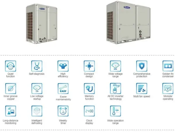 Air to Water Heat Pump, R32, R410A, 8.2kW, Inverter - view 4