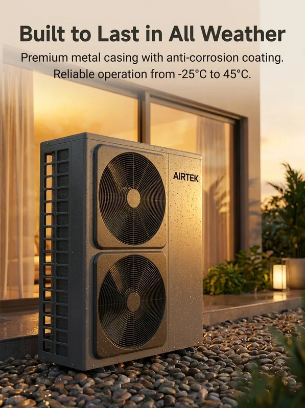 Air to Water Heat Pump, Solar, R290, Inverter - view 3