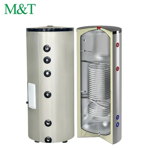 Air to Water Heat Pump, WRAS, 180L+50L, 220L+50L, Inverter - view 3