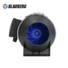 Air Ventilation Duct Fan, BLAUBERG, 100C, Plastic, 4"-12"