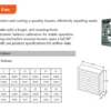 Air Volume Exhaust Fan, 1380mm, 1.1kw - view 4
