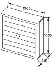 Air Volume Exhaust Fan, 1380mm, 1.1kw - view 6