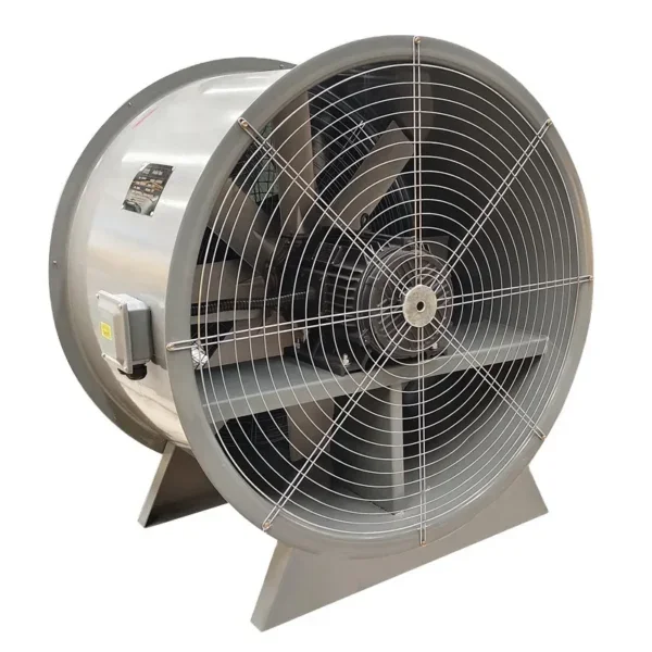 Airflow Industrial Axial Fan, 24-Inch, DRUM, BARREL, COOLING