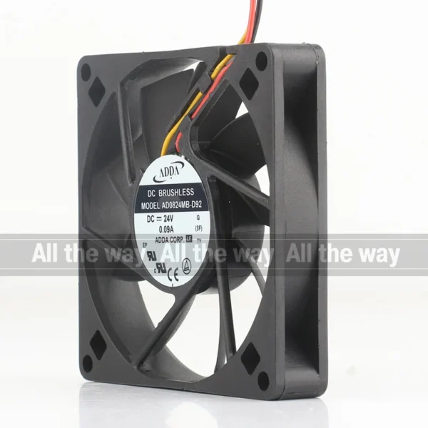 Alarm Ad0824mb-d92 Cooling Fan, ADDA, 5V, 12V, 48V - view 2