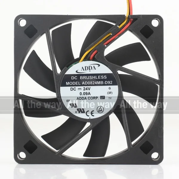 Alarm Ad0824mb-d92 Cooling Fan, ADDA, 5V, 12V, 48V - view 4