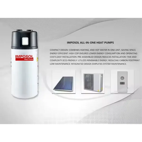 All-in-one Air Heat Pump, IMPOSOL, 24-Hour, R410A - view 2