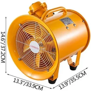 Alloy Utility Electric Blower, 10-Inch, 350W, Aluminum