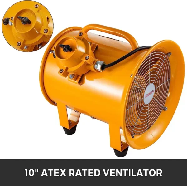 Alloy Utility Electric Blower, 10-Inch, 350W, Aluminum - view 2