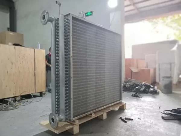 Aluminium AHU Heat Exchanger Coil, Cooling & Heating, 115gpm - view 3
