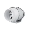 Aluminum Alloy Duct Fan, 6inch, Plastic, 220V, 35-39dB