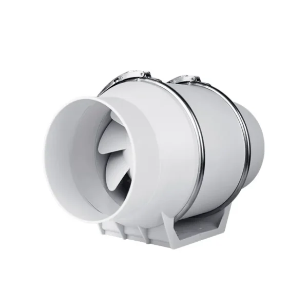 Aluminum Alloy Duct Fan, 6inch, Plastic, 220V, 35-39dB