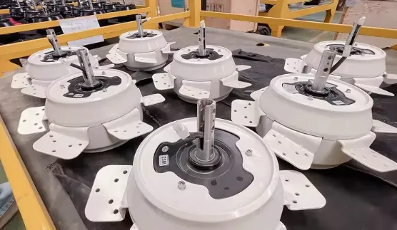 Aluminum Alloy Industrial Fan, 220V, Axial, 5.5-6.1m, 1100W - view 2