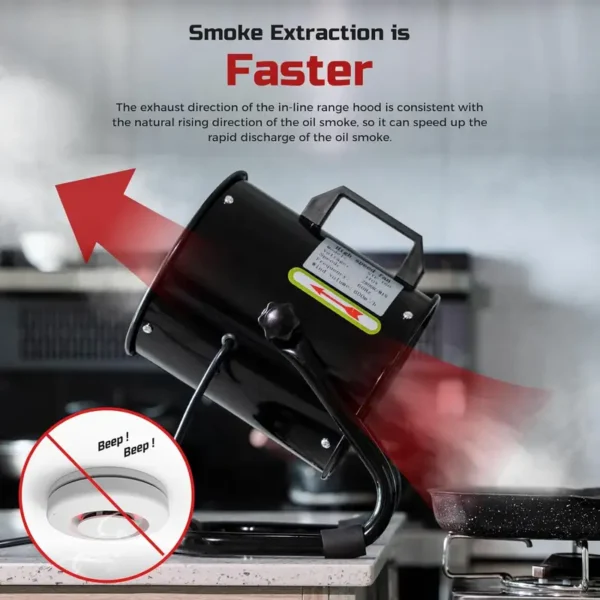 Aluminum Alloy Portable Extractor, 350, CFM - view 4