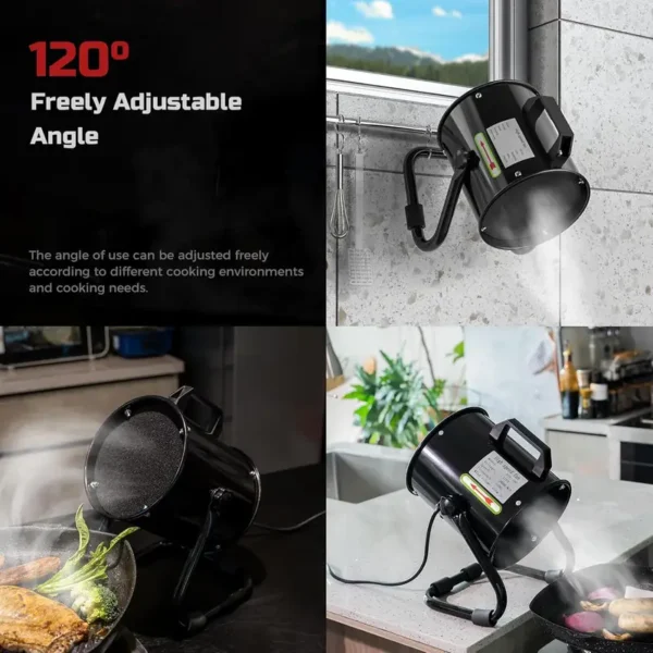 Aluminum Alloy Portable Extractor, 350, CFM - view 6