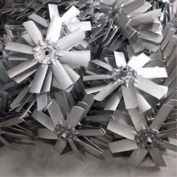 Aluminum Axial Impeller, Cast, Aluminum Alloy - view 6