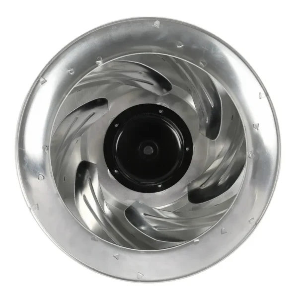 Aluminum Backward Curved Impeller, 355m, 48V, 2000CFM
