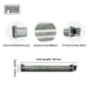 Aluminum Ball Bearing, 80mm, Brushless, 230V, 1000 - view 2