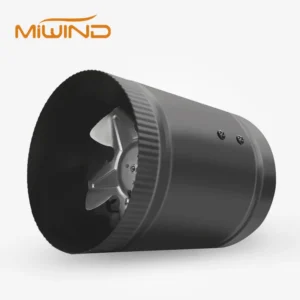 Aluminum Blades Inline Fan, 4", Fan-100, CFM