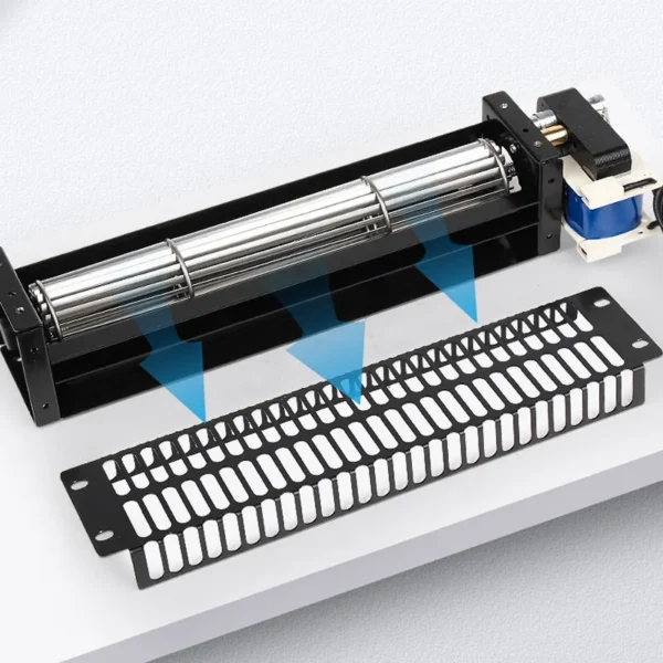 Aluminum Cross-flow Cooling Fan, 60mm, Brushless, 110-240V