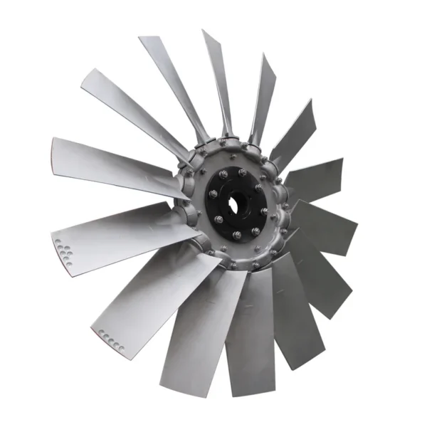 Aluminum Die Casting Fan, Axial, Aluminum Alloy, CE - view 3