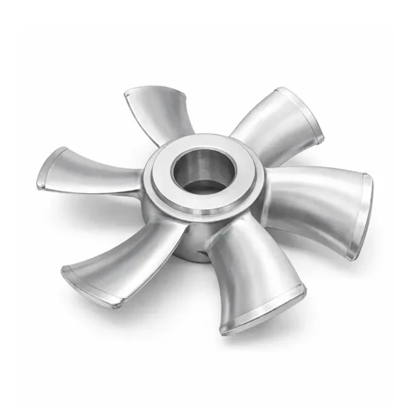Aluminum Die Casting Impeller, HVAC, A380 Aluminum Alloy