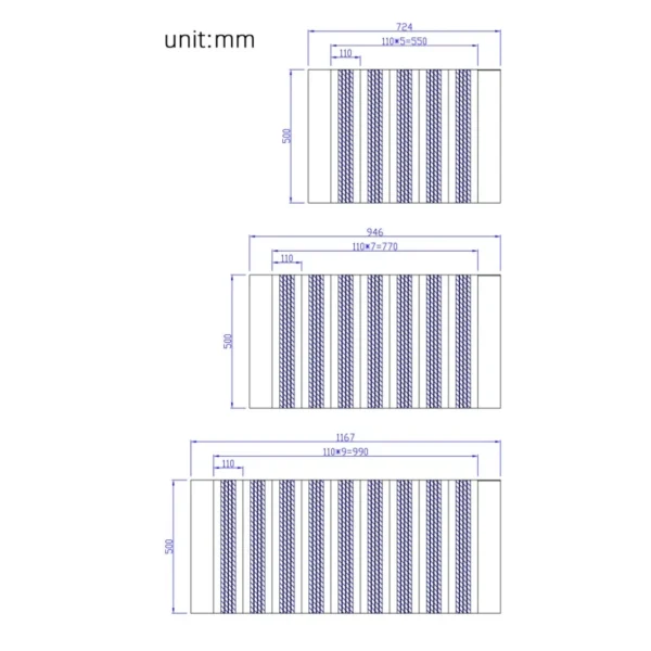 Aluminum Electric Radiator, AVONFLOW, Portable, Wall - view 3