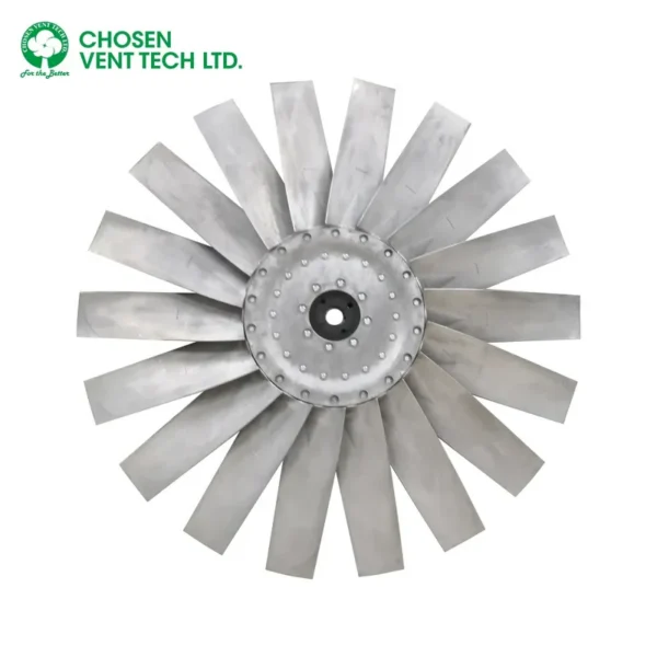 Aluminum Fan, Axial, Aluminum Alloy, 960 - view 4