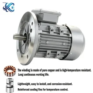 Aluminum Frame Electric Motor, YS7134, 380V, 550W, 0.75hp