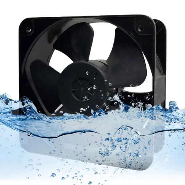 Aluminum Frame Fan, 200mm, CFM, 200x200x60mm, 110V - view 4