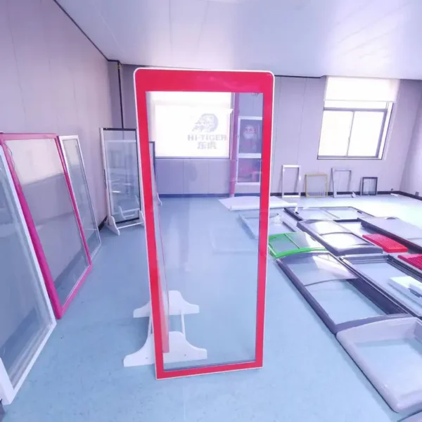 Aluminum Glass Goor Refrigerator, Electric - view 2