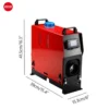 Aluminum Parking Air Heater, 12V/24V, 5kW, 2kW, 7kW - view 5