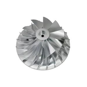 Aluminum Turbo Impeller, 5-axis, 7075