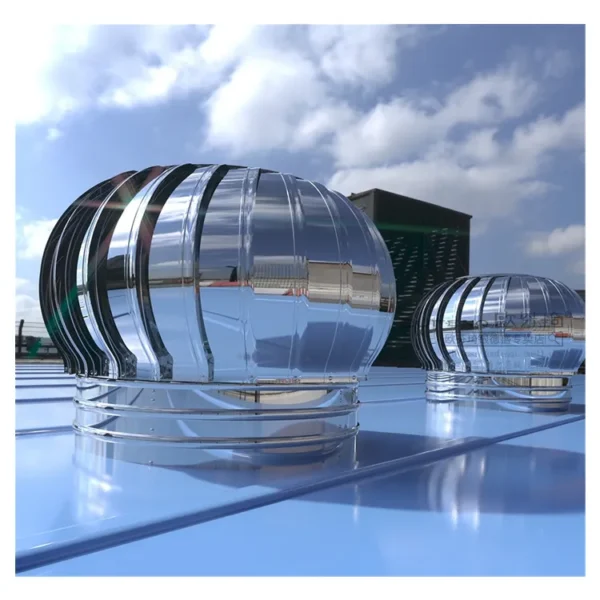 And Durable Turbine Ventilator, Roof, Stainless Steel - view 2