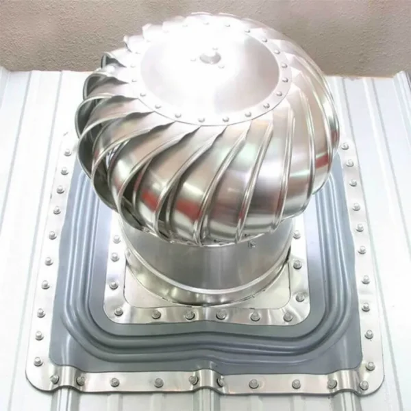 And Durable Turbine Ventilator, Roof, Stainless Steel - view 6