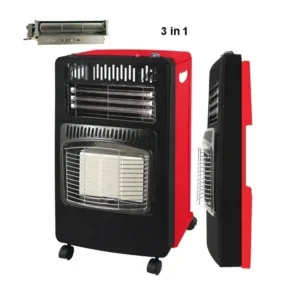 And Gas Heater, LPG, Electric, ID-GHF-03(Black+Red)