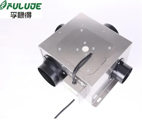 And1-outlet Exhaust Duct Fan, FULUDE, 3-inlet, 75/100mm, 3" - view 2