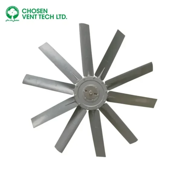 Angles for Industrial Fan, Axial, Aluminum Alloy, 1450 rpm