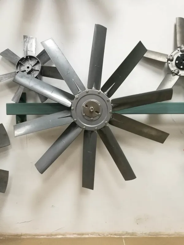 Angles for Industrial Fan, Axial, Aluminum Alloy, 1450 rpm - view 2