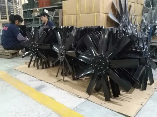Angles for Industrial Fan, Axial, Aluminum Alloy, 1450 rpm - view 5