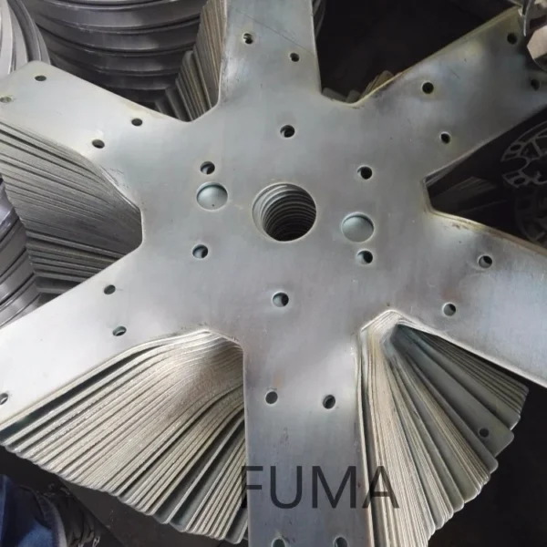 Animal Husbandry Roof Fan, 1380*1380*400mm, Stainless, Steel - view 6