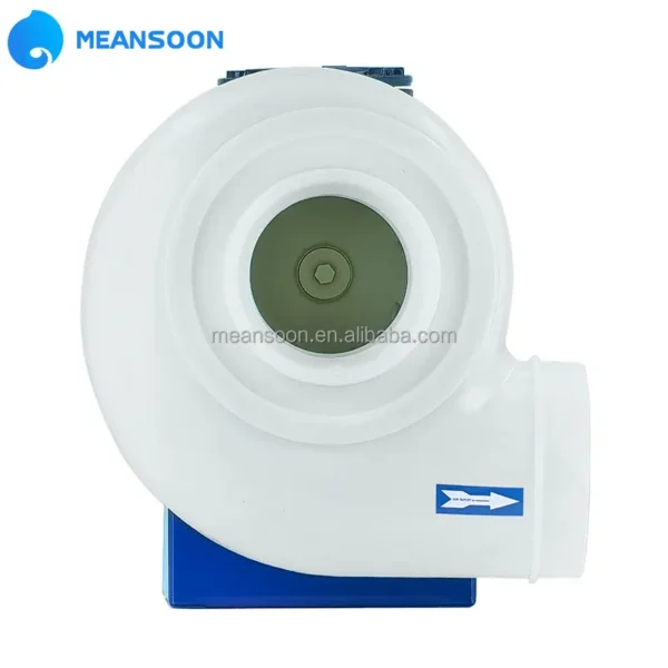 Anti-corrosive Centrifugal Duct Fan, Plastic, 160mm - view 6