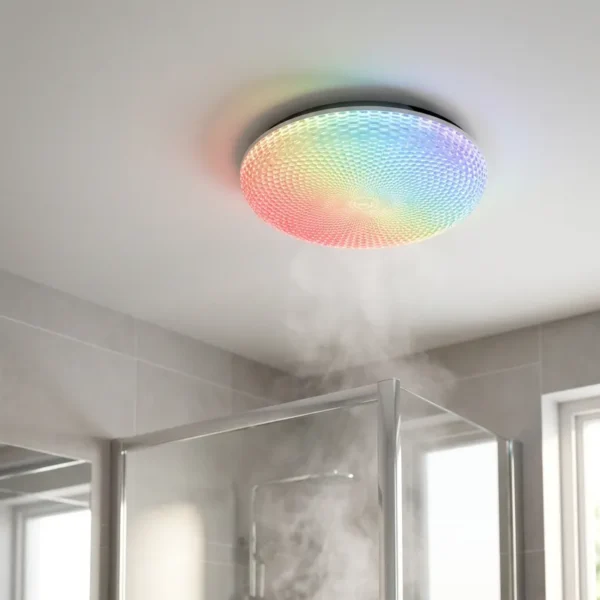App-controlled Ceiling Ventilation Fan, 120V, 45W, 46dB - view 2