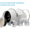 App-controlled Silent Ventilation Fan, 4-12, A.C. Source - view 3