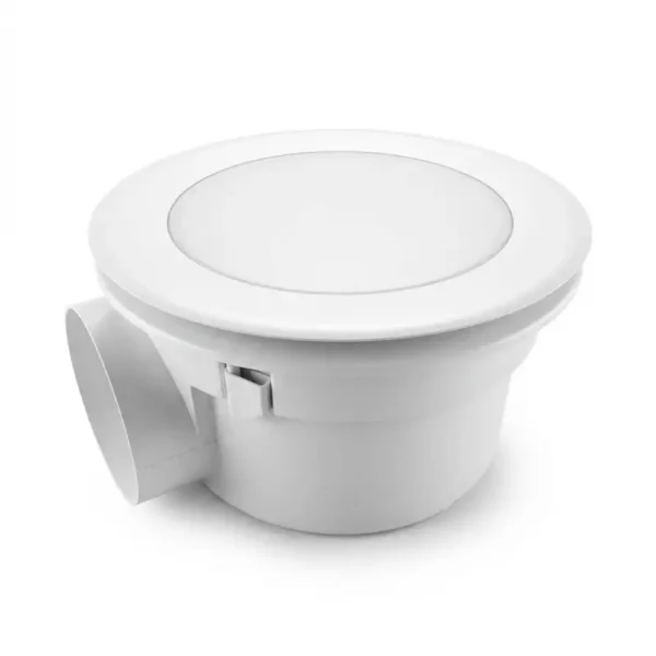 Approved Bathroom Ventilation Fan, SAA, LED, 2-in-1, Ceiling - view 4