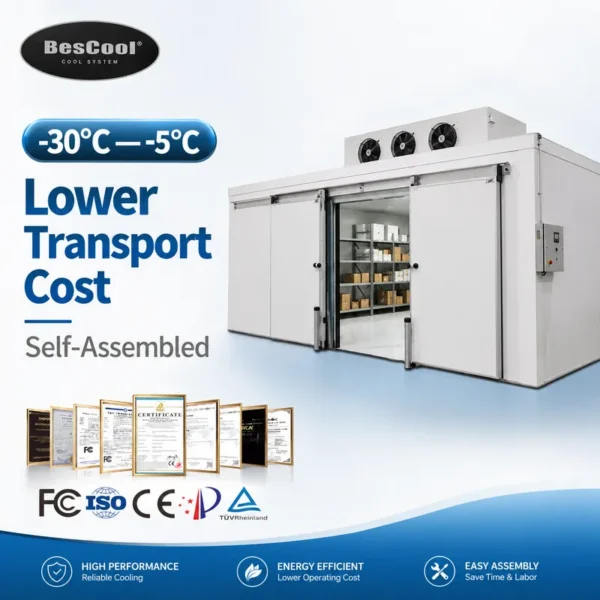 Assembled Modular Insulated Panel, ISO, 30C, 5C