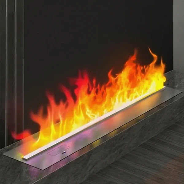 Atomization Electric Fireplace, 3D, LED - view 2