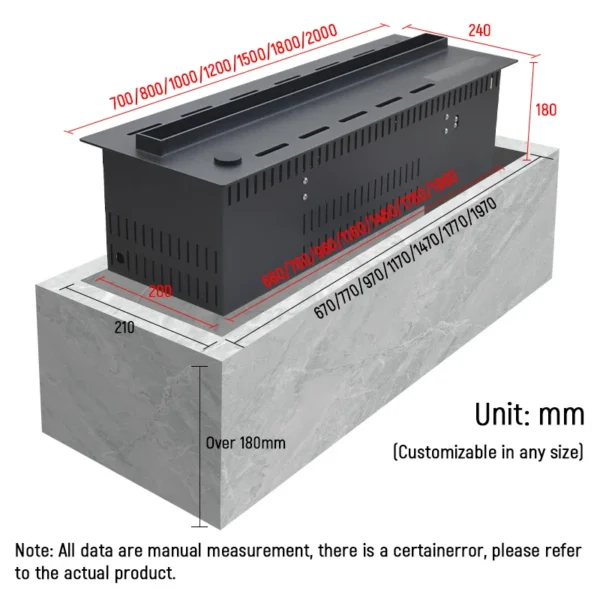 Atomized Humidifier, 1500mm, 3D - view 2