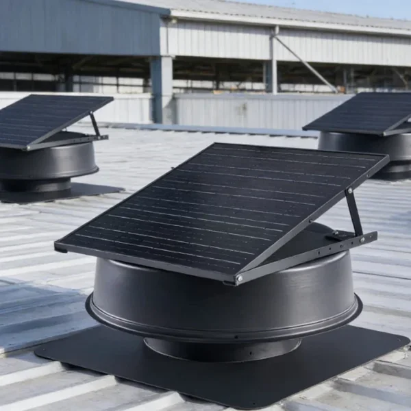 Attic Gable Exhaust Fan, Solar, HVAC, Brushless