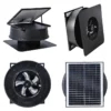 Attic Roof Exhaust Fan, Solar, Ceiling - view 2